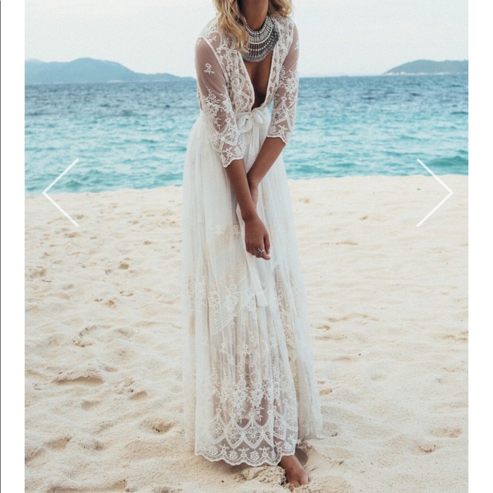 NWOT Canyon Moon Mesh Duster Spell & Gypsy